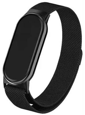 Zdjęcie produktu dla Pasek ChronSmarta do smartband'a Xiaomi Mi Band 8 / 9 / 10 (Czarny)