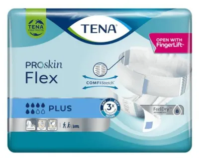 Produktbild von 3x TENA Flex Plus Inkontinenzhose Gr. M | Packung (30 Stück)