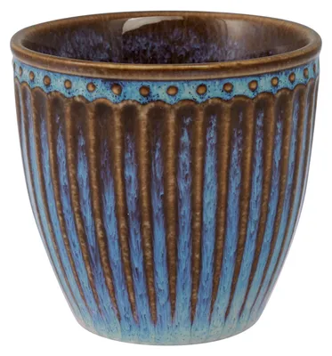 Produktbild von Greengate Alice oyster Mini Latte Cup blue 0,1l