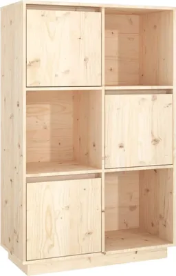 Obrázok produktu pre vidaXL Vysoká doska 74x35x117 cm z masívneho borovicového dreva
