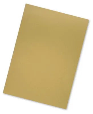 Produktbild von Plottermarie Vinylfolie Vinyl glänzend permanent haftend & wetterfest – Vinylfolie für Autos, Möbel, Gläser, Fenster, Schilder, Außenbereich 30 x 63 cm - 471 Gold