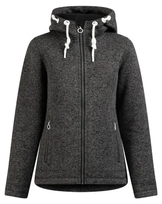 Immagine prodotto di CALEY Giacca in pile lavorata a maglia da donna - Grigio, XS