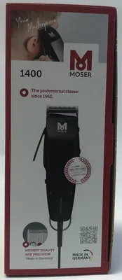 Obrázek produktu pro Moser 1400-0087 zastřihovač vlasů/klipsa Černá