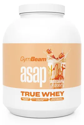 Immagine prodotto di GymBeam True Whey ProDigest 2000 g, caramello salato