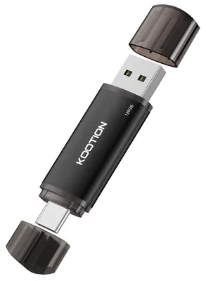 Produktbild von KOOTION USB Stick 128GB, USB C Stick OTG 2.0 Speicherstick 2-in-1 USB 128G Flash