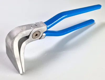 Produktbild von Falzzange aus Aluminium 60 mm 90° gebogen Germany Abkantzange Alu leicht