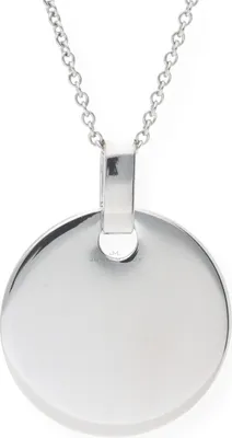 Produktbild von JuwelmaLux Anhänger 925 Silber Gravurplatte JL20-02-0150