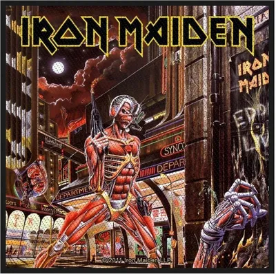 Produktbild von Iron Maiden Somewhere In Time Aufnäher zum Aufnähen