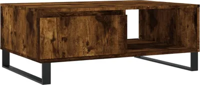 Obrázok produktu pre vidaXL Konferenčný stolík Smoked Oak 90x60x35 cm Inžinierske drevo
