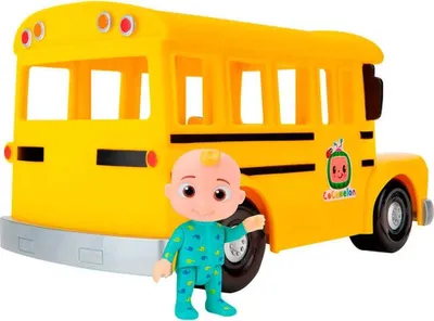 Image de Jucarie Autobuz, Cocomelon, Bandai, Galben, 30 x 18 x 13 cm