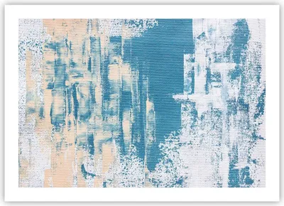 Produktbild von Poster - Poster ohne Rahmen - Blau Farben Hintergrund - 70x50 cm - Wand Bild - Wanddeko - Wandbilder - Kunstposter - Wandposter - Bilder - Kunstdruck - Wanddekoration - Wandbild - P2XAA70x50-5062