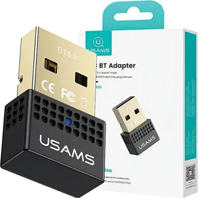 Immagine prodotto di Adattatore Usams Usb Bluetoothczarny/Nero Zb285Spq01 (Us-Zb285)