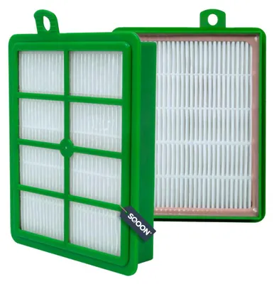 Produktbild von SQOON Staubsaugerfilter geeignet für AEG, Electrolux & Philips – ersetzt EFH12 / FC8031