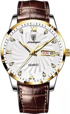 Produktbild von Elegante POEDAGAR King Uhr - Braun für Herren KP35021