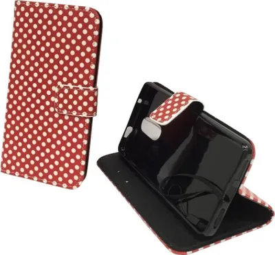 Produktbild von Handyhülle Tasche für Handy Xiaomi Redmi Pro Polka Dot Rot