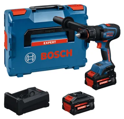 Produktbild von Bosch Akku-Schlagbohrschrauber EXSB18V-150,  2 x EXBA18V-80, L-BOXX 136