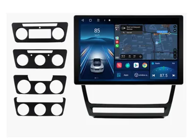 Obrázek produktu pro Junsun 2GB RAM 13" Android Autorádio do Skoda Octavia 2 A5 2008-2013 s Apple CarPlay, 4G MODUL, GPS, Bluetooth, WIFI,