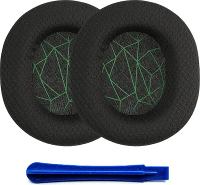 Image de Coussinets Pour Steelseries Arctis 1 3 5 7 9 Pro Vert