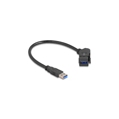 Immagine prodotto di DELOCK USB 5 Typ A Einbaubuchse 45°gewinkelt/Typ A St 30cm