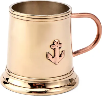 Produktbild von Maritim Rumbecher 6 cl aus Messing innen versilbert Schnapsglas Rumbecher