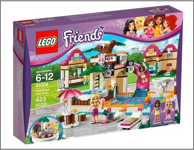 Produktbild von Lego 41008 Friends - Grosses Schwimmbad