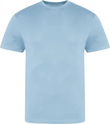 Produktbild von Just Ts JT100 | Herren Shirt The 100 T, Gekämmte, ringgesponnene Baumwolle - Farbe: Sky Blue - Größe: S