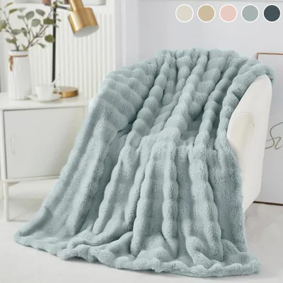 Zdjęcie produktu dla Szary przytulny koc pluszowy koc na sofę super miękki koc flanelowy koc na kanapę koc na sofę koc na łóżko sofa sypialnia biuro 130x160cm