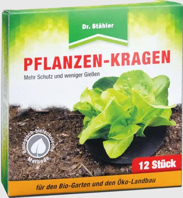 Produktbild von Zuverlässiger Pflanzen-Kragen: Insektizidfreie Bekämpfung der Kohlfliege – 12 Stück
