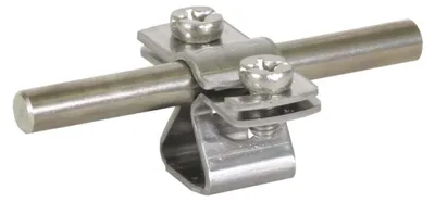 Obrázek produktu pro Držák kabelu pro Rd 8-10mm StSt M8 - Držák pro ochranu před bleskem 274 110