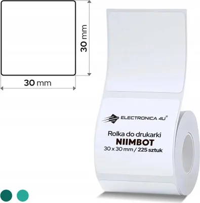 Image de Étiquettes autocollantes thermotransférables pour Niimbot M2 M3 30x30