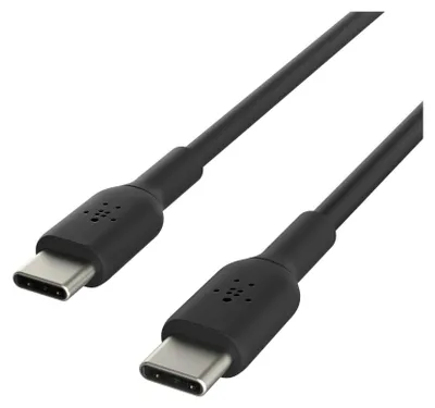 Obrázok produktu pre Belkin USB-C/USB-C Kabel 2m PVC, schwarz CAB003bt2MBK