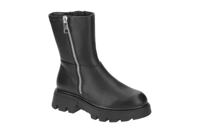 Produktbild von Tamaris Damen Schlupfstiefel, Frauen Stiefel,Boots,Winterstiefel,Winterschuhe,uebergangsstiefel,uebergangsschuhe,Stiefel,Booties,Black,38 EU