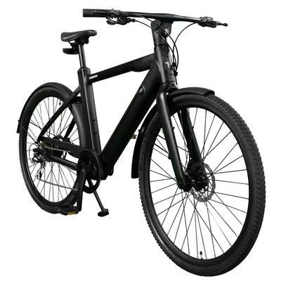 Produktbild von Keskin E-Bike cBike 1 27,5“ City-Bike Elektrofahrrad Elektrobike City bike Pedelec Fahrrad Heckmotor bis zu 70km LCD Display ,Schwarz Matt