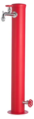 Immagine prodotto di Fontana da Giardino con Doppio Rubinetto Belfer 42/ARRF Rosso