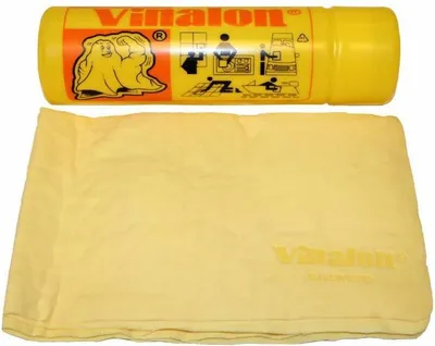 Produktbild von Vinalon Synthetik-Ledertuch für Autos & Fenster - 45x66cm, Glatte Struktur