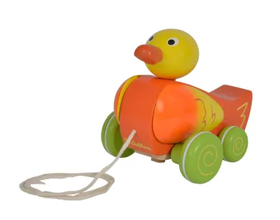 Produktbild von Eichhorn Nachziehtier, Ente, Mehrfarbig, Birke, 1 Monat( e), Kinder, Junge/Mädchen, Ente
