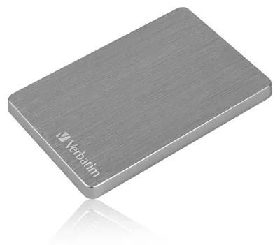 Immagine prodotto di Verbatim Disco rigido portatile Store 'n' Go ALU Slim da 1 TB Grigio Siderale