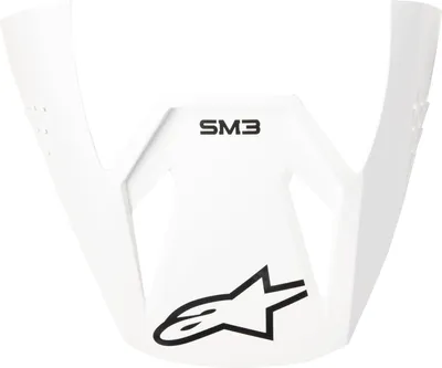 Produktbild von Alpinestars S-M3 Helmschirm, weiß, Einheitsgröße
