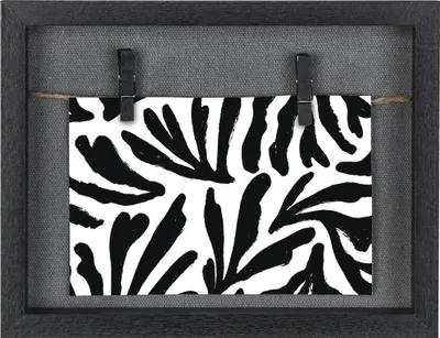 Productafbeelding van Hama Muro, fotolijst voor één foto, MDF, zwart, 16,5 x 21,5 cm, rechthoekig, 215 mm
