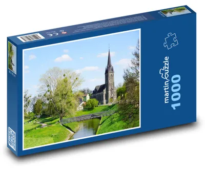 Zdjęcie produktu dla Puzzle 1000 Kościół w Rinteln - martinpuzzle