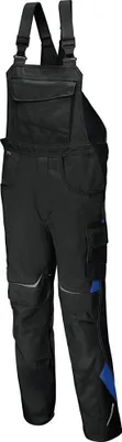 Produktbild von Kübler PULSSCHLAG Latzhose PSA 2 schwarz/kbl.blau 3324 5353-9946-58