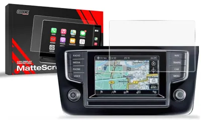 Produktbild von Matte Autodisplayfolie für Volkswagen Golf 6 Discover Media 1 gen. (2013-2015), Grizz Protector