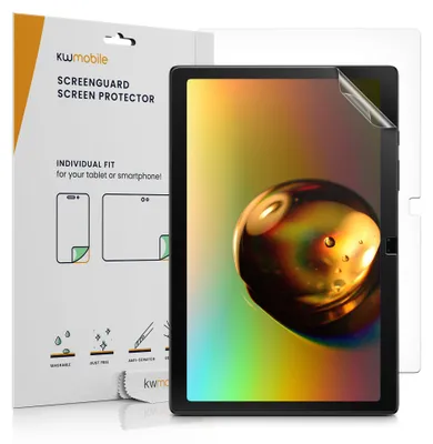 Produktbild von kwmobile 2x Schutzfolie kompatibel mit Samsung Galaxy Tab A8 10.5 (2021) - Folie klar Full Screen Tablet