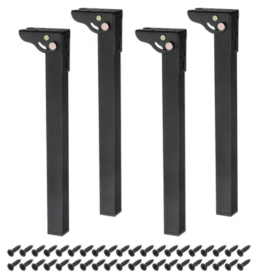 Productafbeelding van Omgoods - Set van 4 Inklapbare Tafelpoten 300mm voor Meubelprojecten