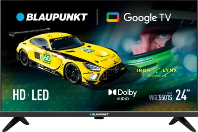 Produktbild von BLAUPUNKT 24WGC5501S 24 Zoll (60 cm) Smart TV, LED Fernseher (HD-Ready, Triple-Tuner DVB-T2/C/S2, WLAN, HDMI, USB) Schwarz