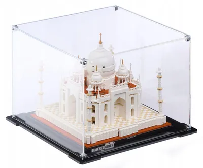 Obrázok produktu pre Čierna vitrína pre stavebnicu LEGO® 21056 Architecture – Taj Mahal