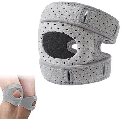 Produktbild von Professionelle Kniebeschermung - Verstelbare Knieschijf - Ademend - Schokdemping - Stabiliteit - Driedimensionales Weifsel - Kniebandage