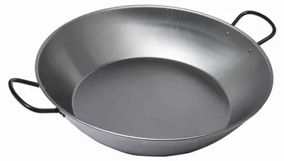 Image de Plat à paella haut en métal
