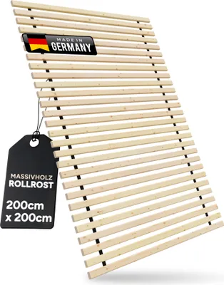 Produktbild von Rollrost " Lamellen - Xandi "  Lattenrost 24 mm 200 x 200 cm