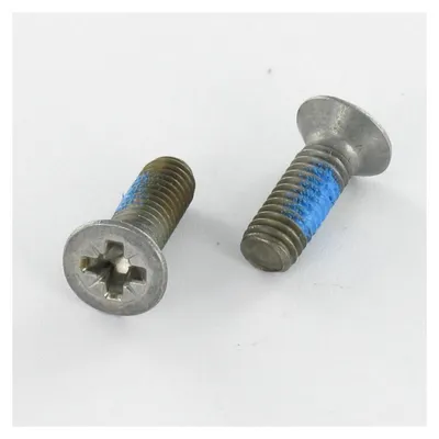 Produktbild von Metallschrauben Senkkopfschraube Pozi PZ3 M5x16 Verzinkt + Sicherung Gewinde